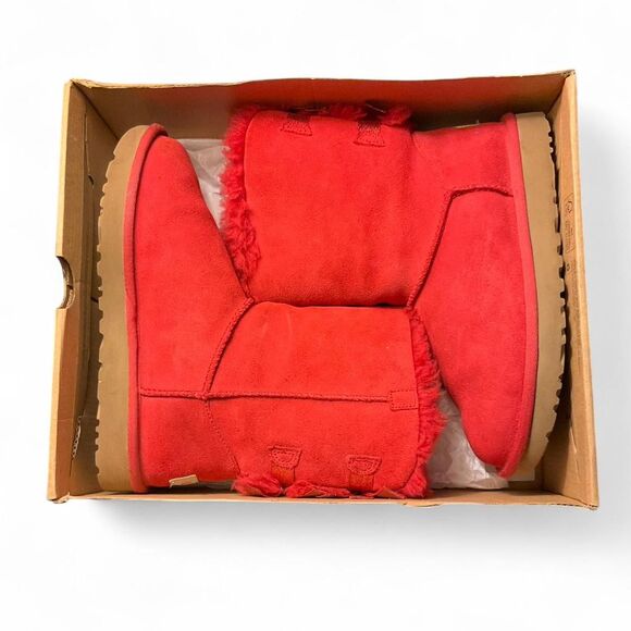Red Ugg Bailey Boots - Picture 1 of 5